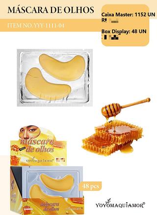 Mascar de olhos MEL c/48pcs YOYO MAAQUIAMOR