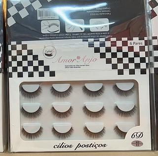 Cilios Postiços Amor e Anjo 10 PCT C/6 pares (6P-03)