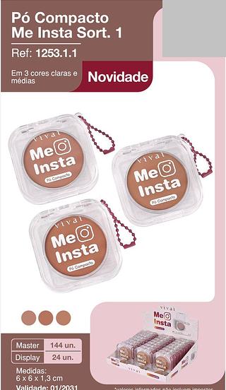 Po compacto me insta sort 1 /24pcs VIVAI
