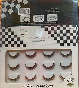 Cilios Postiços Amor e Anjo PCT C/10pares (6P-14)