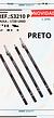 Lapis de Olhos pretoc/12pcs (S3210-P) Sarah's