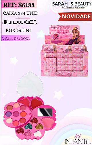 Kit Infantil c/24pçs Sarah´s Beauty