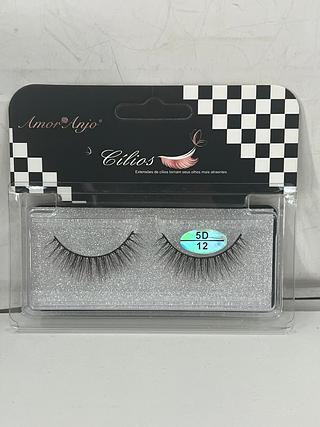 Cilios Postiços 1par /12pçs (1p-12) Amor&anjo