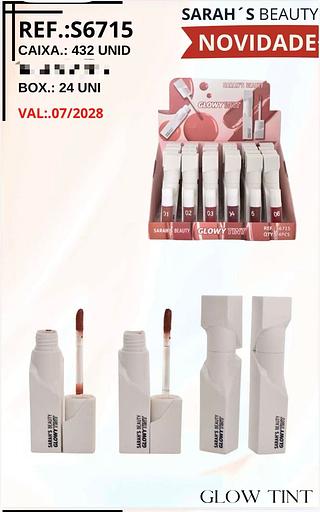 Lip tint /24pcs Sarahs Beauty