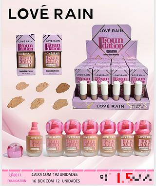 Base liquido c/12pcs LOVE RAIN