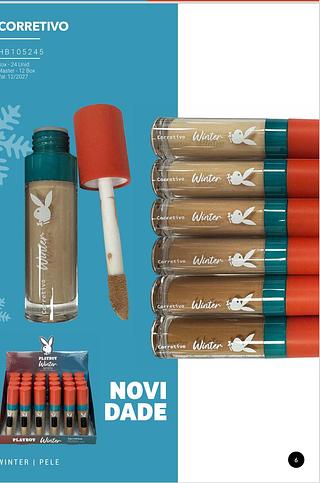 Corretivo Liquido c/24pcs PLAYBOY