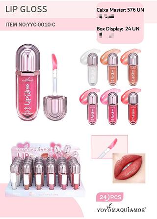 Lip gloss c/24pcs YOYO MAQUIAMOR