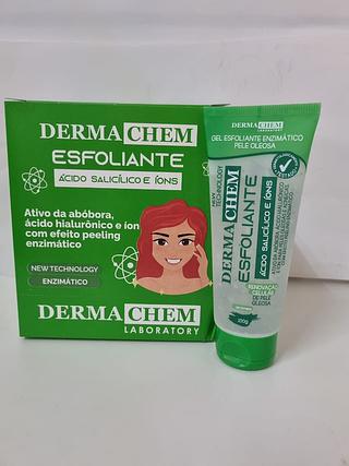 Gel Esfoliante Enzimático Pele Oleosa/ 12pcs DERMA CHEM