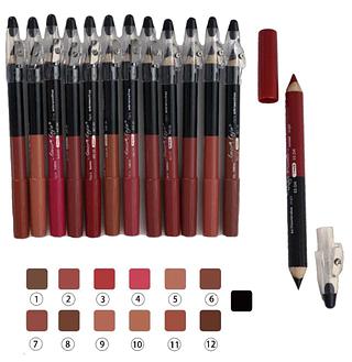 Lápis Labial 2 em 1 c/12pçs Amor Anjo