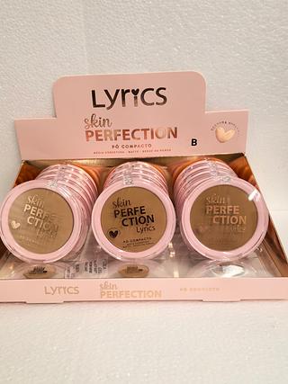 Po Compacto medio cobertuda Escuro c/18pcs Lyrics