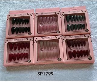 Unha postica em pvc c/12pcs SABRINA SATO