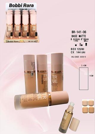 Base matte a prava d agua /12pcs Bobbi Rara