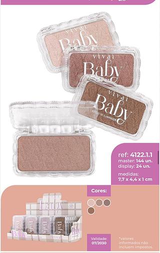 Estojo de iluminador baby /24pcs