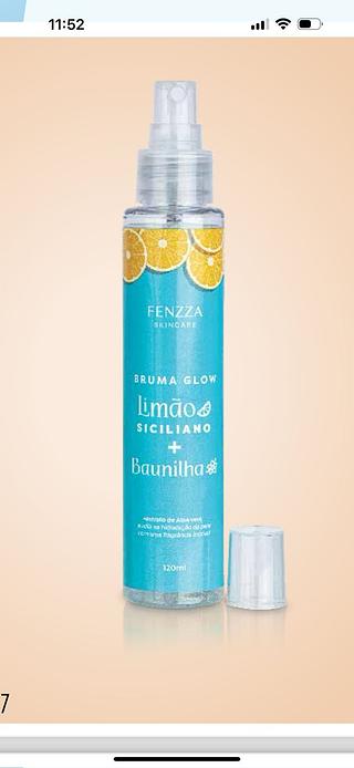 Bruma Glow Limao Siciliano e Baunilha c/16pcs (FZ33033) FENZZA