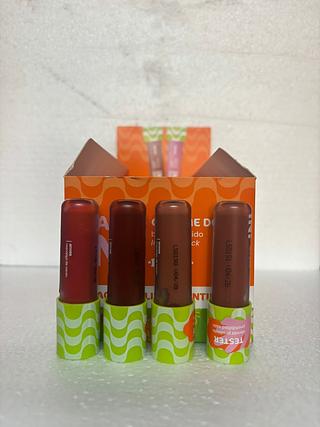 Batom Liquido (Charme do Rio) COR 1.2.3.4 C/24PCS 4ml Ruby Rose
