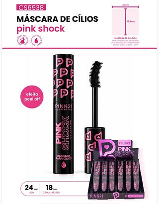 Mascara de cílios C/24pcs PINK 21