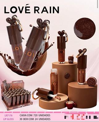 Lip gloss /24pcs LOVE RAIN