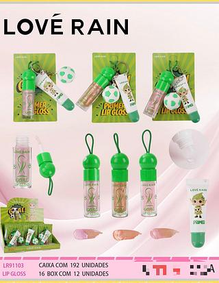 Lip gloss /12pcs LOVE RAIN