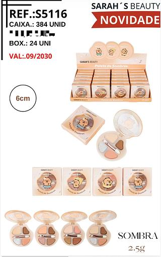 SOMBRAS C/24PCS Sarah´s Beauty