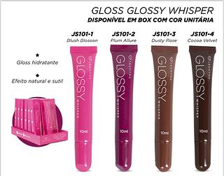 Gloss hidratante efeito natural e sutil /18pcs (Blush blosson) JASMYNE