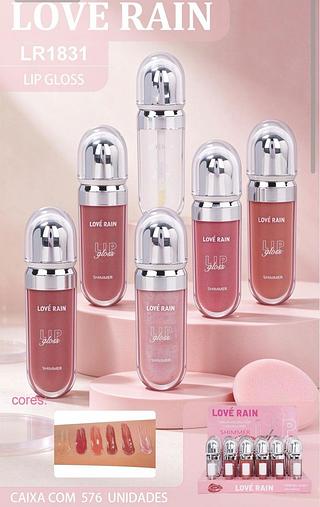 Lip Gloss C/24pcs LOVE RAIN