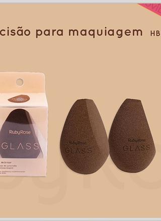 Esponja Glass/ 6pçs Ruby ROSE