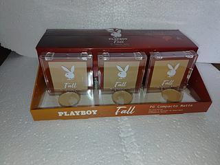 Pó Compacto Ultrafino Matte cores claras /12pcs Playboy