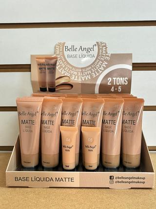 Base Liquido Matte/ 24UNID 2 tons 4-5 (B110-1) Belle angel
