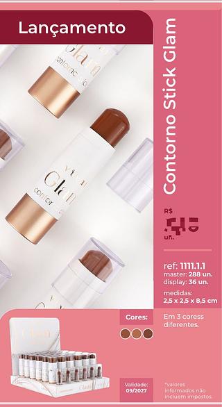 Contorno Stick Glam c/36PCS VIVAI