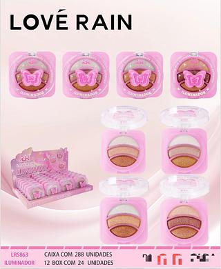 ILUMINADOR C/24PCS LOVE RAIN