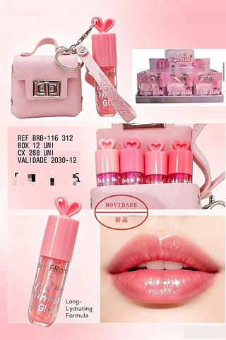 Kit lip gloss 1 grange e 4 pequero gloss c/12kit BOBBI RARA