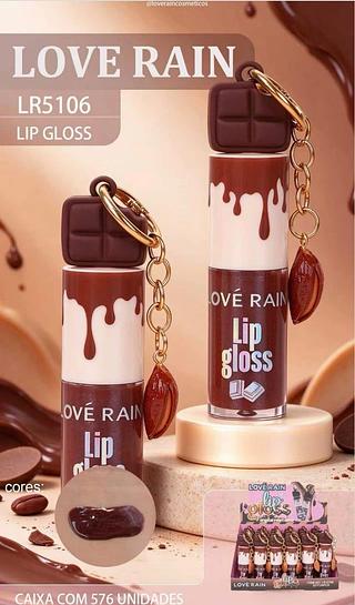 Lip gloss C/24pcs LOVE RAIN
