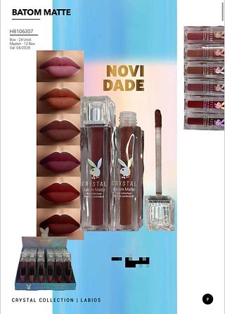 Batom Liquido Matte c/24pçs Playboy