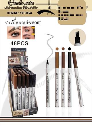 Caneta de Sobrancelha c/48pcs YOYO MAQUIAGEM