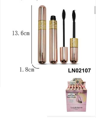 Mascara para cílios 2 em 1/ 24pçs Lua Neve