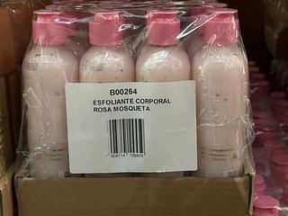 Esfoliante corporal rosa mosqueta /12pcs LUDURANA