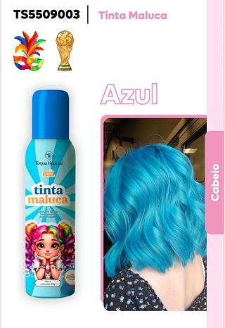Tinta maluca (Azul) /6pcs Toque Special
