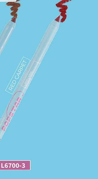 Lapis labial lip pencil red carpet /12pcs Ruby Rose