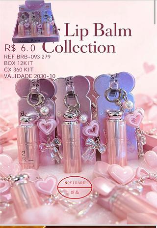Lip balm collection /12pcs BOBBI RARA