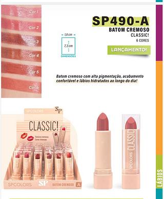 Batom cremoso cor-a /36pcs SP-colors