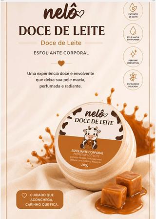 Esfoliante doce de leite 200ml /12pcs NELO