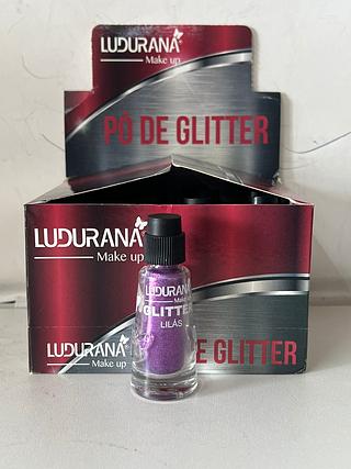 Po de Glitter cor:Lilás/ 12pçs LUDURANA