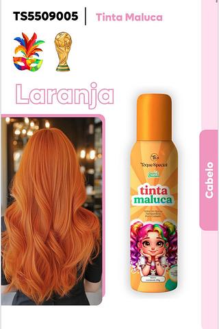 Tinta maluca (Laranja) /6pcs Toque Special