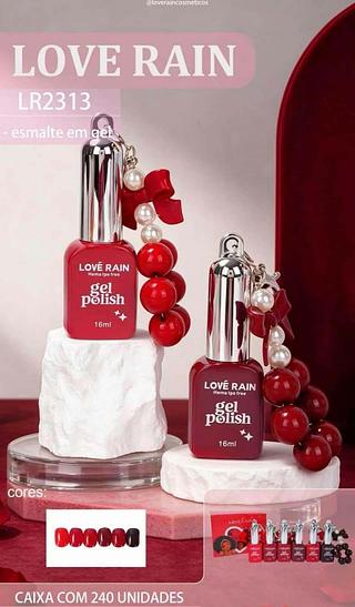 Esmalte em gel C/6pcs LOVE RAIN