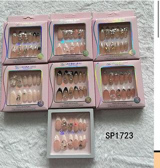 Unha postica em pvc c/12pcs SABRINA SATO