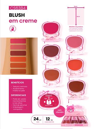 Blush em creme C/24pcs PINK 21