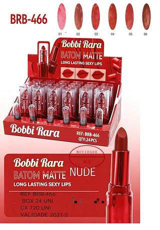 Batom matte nude /24pcs BOBBI RARA