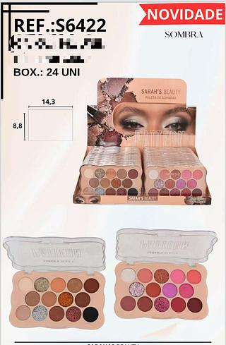 Paleta Sombra /24pcs SARAH