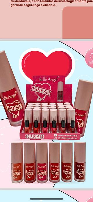 Blush Liquida c/24pcs (B-169) BELLE ANGEL