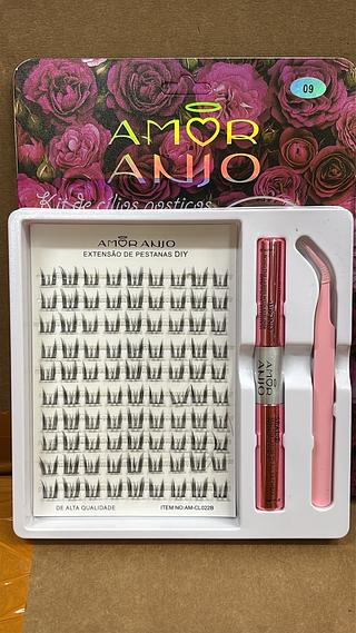 Cilios tufinho Amor & Anjo /10pçs